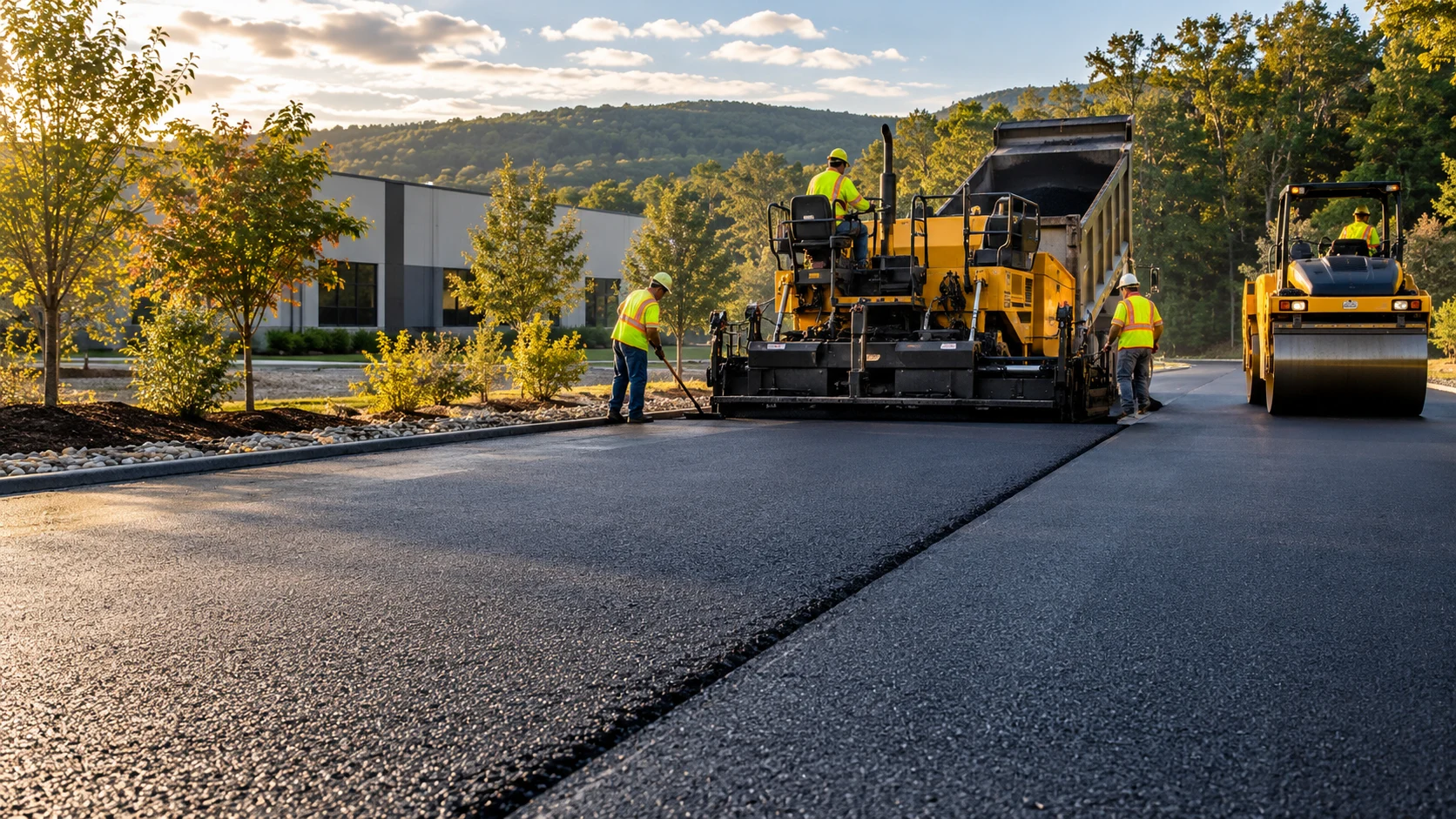 Representative paving service imagery